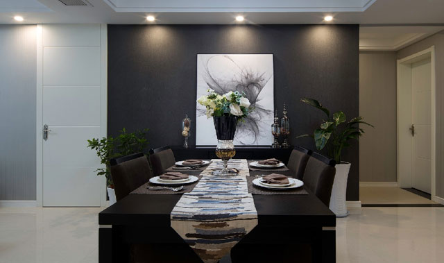 世茂观天下现代风格120-200㎡平米三居