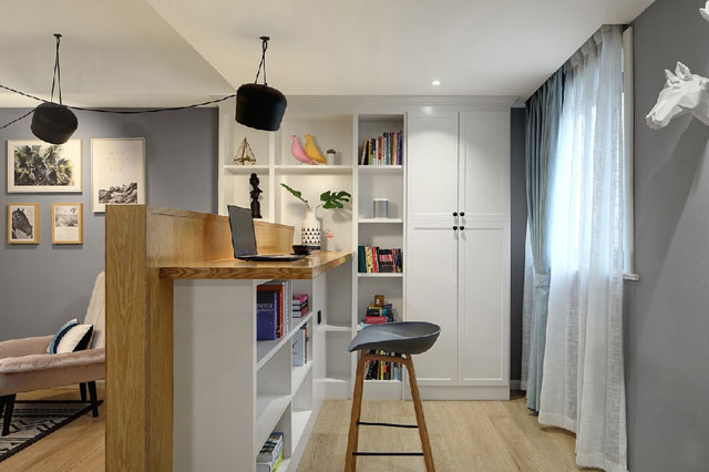 碧桂园简约风格80-120㎡平米二居